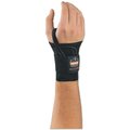Ergodyne ProFlex 4000 Wrist Support, Right-Hand, Medium (6-7in), Black 70004